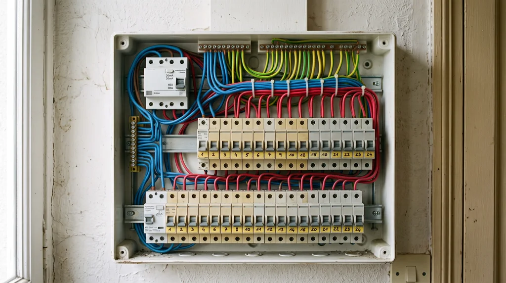 Tableau électrique — contrôle de l'installation intérieure — diagnostiqueur certifié à Lorient